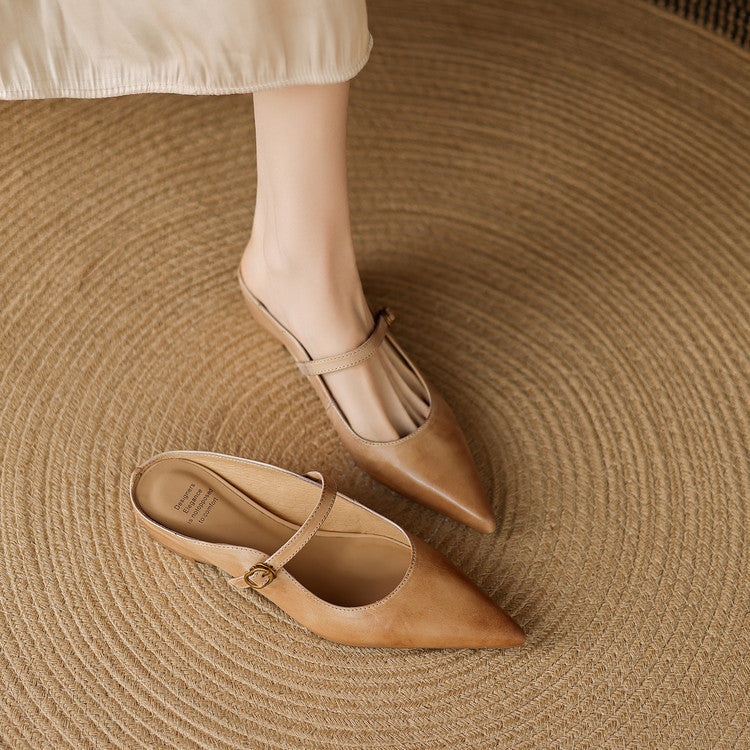 Neok – Sleek Pointed Mules
