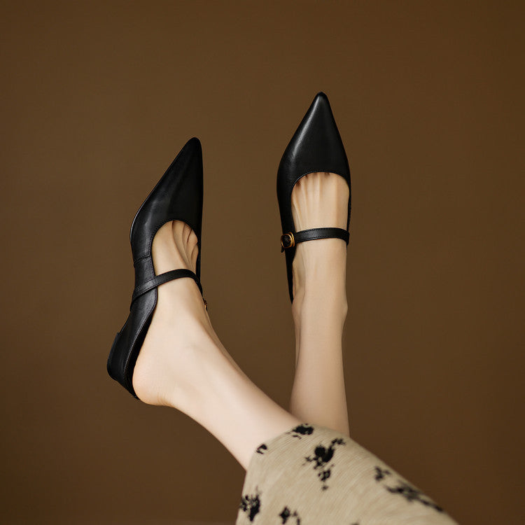 Neok – Sleek Pointed Mules