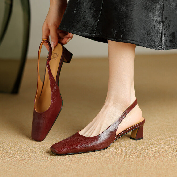 Ersa | Refined Slingbacks