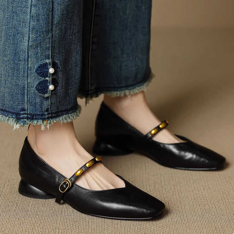 Zyra | Elegant Mary Jane Flats