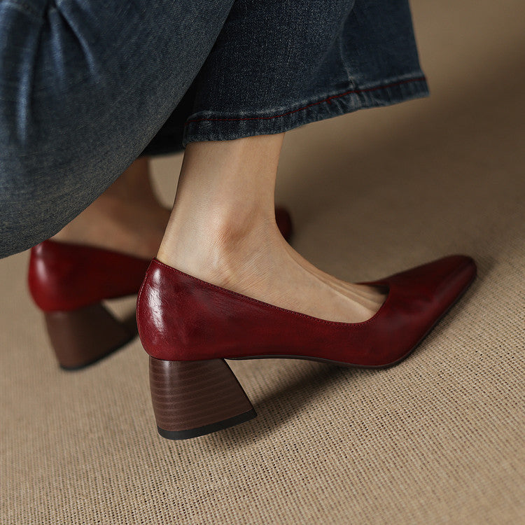 Zila | Refined Block Heels