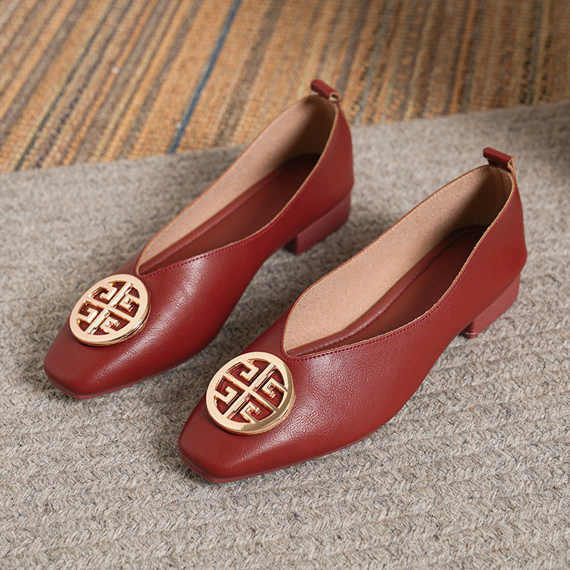 Orchard™ | Comfortable Square-Toe Flats