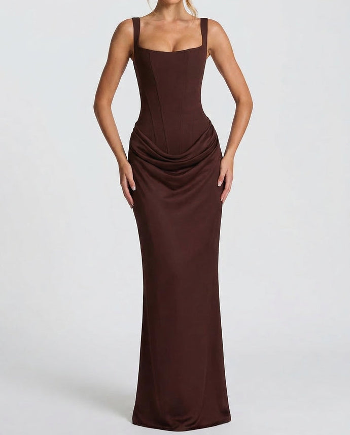 Sienna | Elegant Corset Maxi Dress