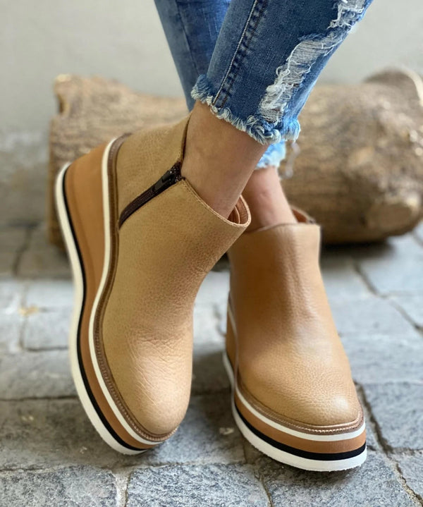 Kamala™ Casual Wedge Ankle Boots