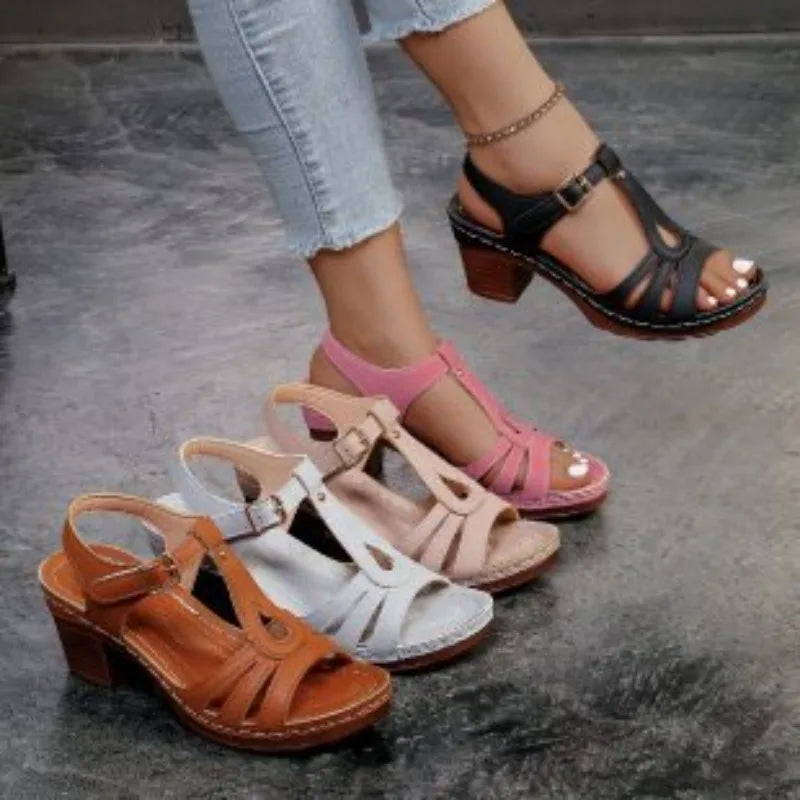 Delphine sandals in all colours