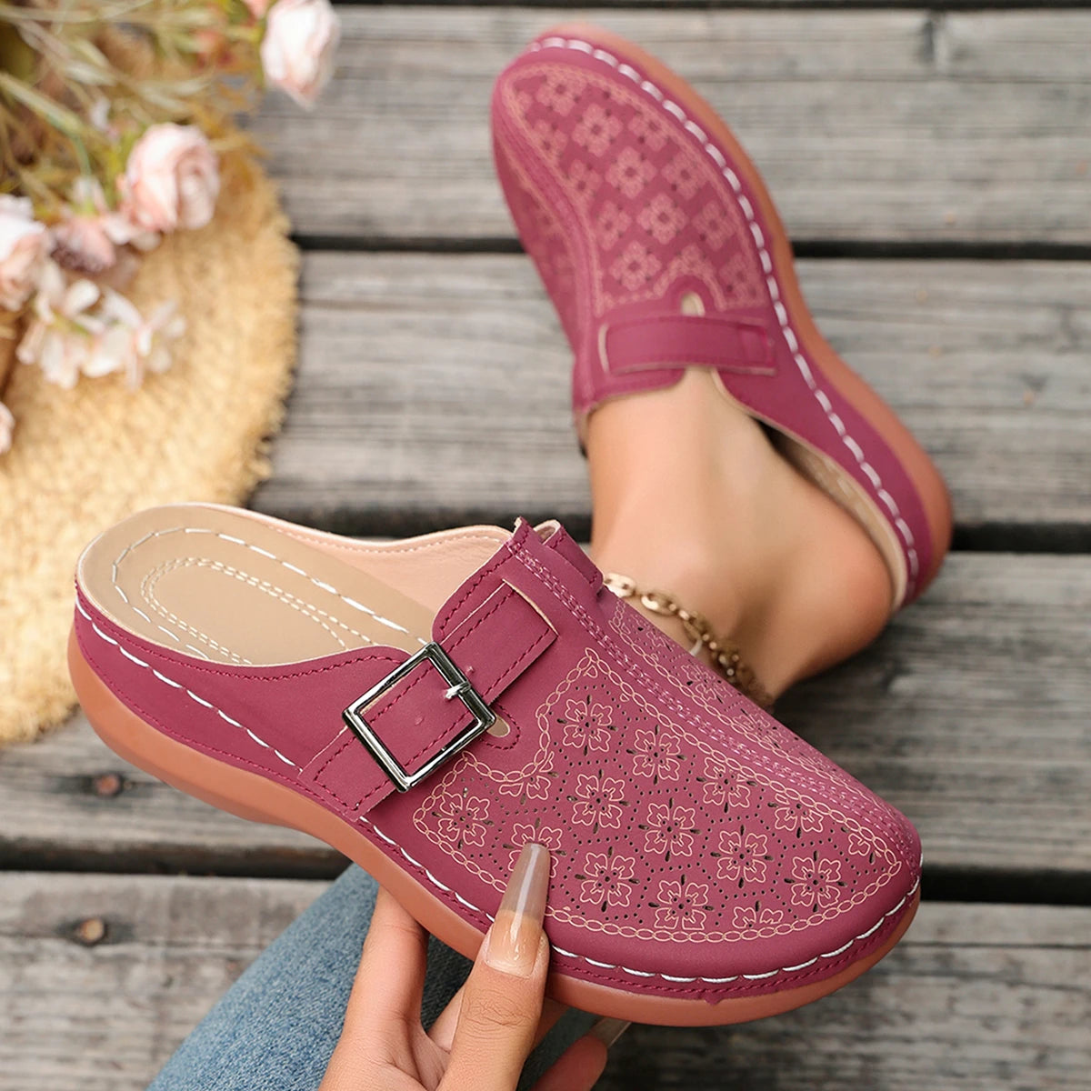 Bernadette in Plum