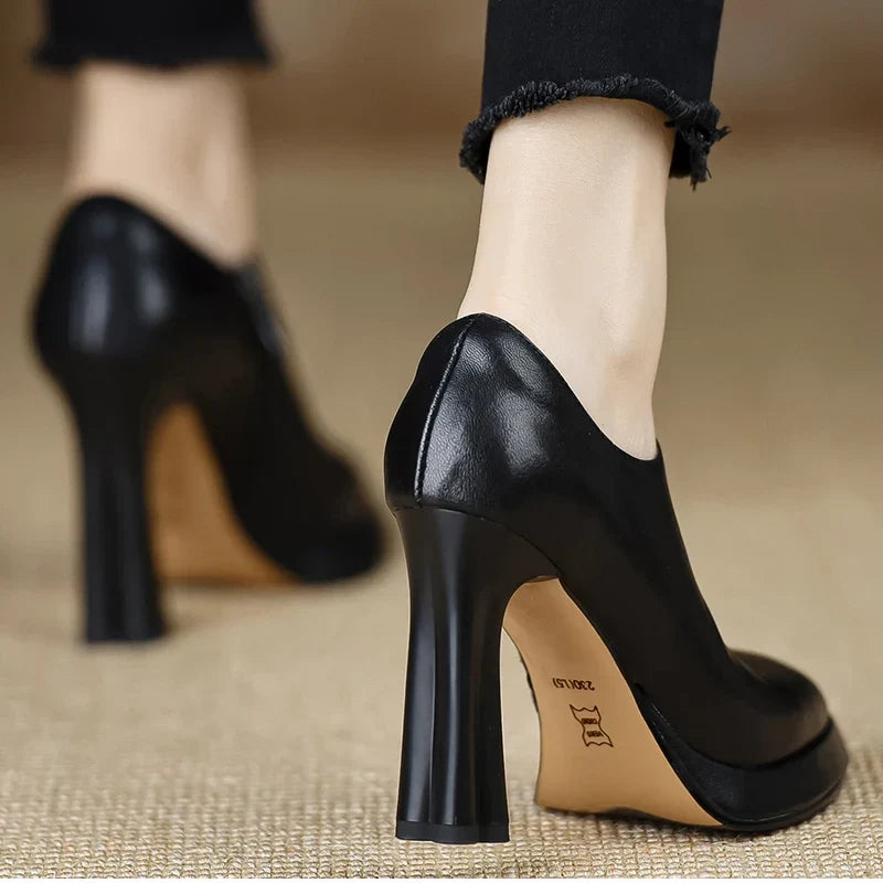 Anita | Platform Block Heels