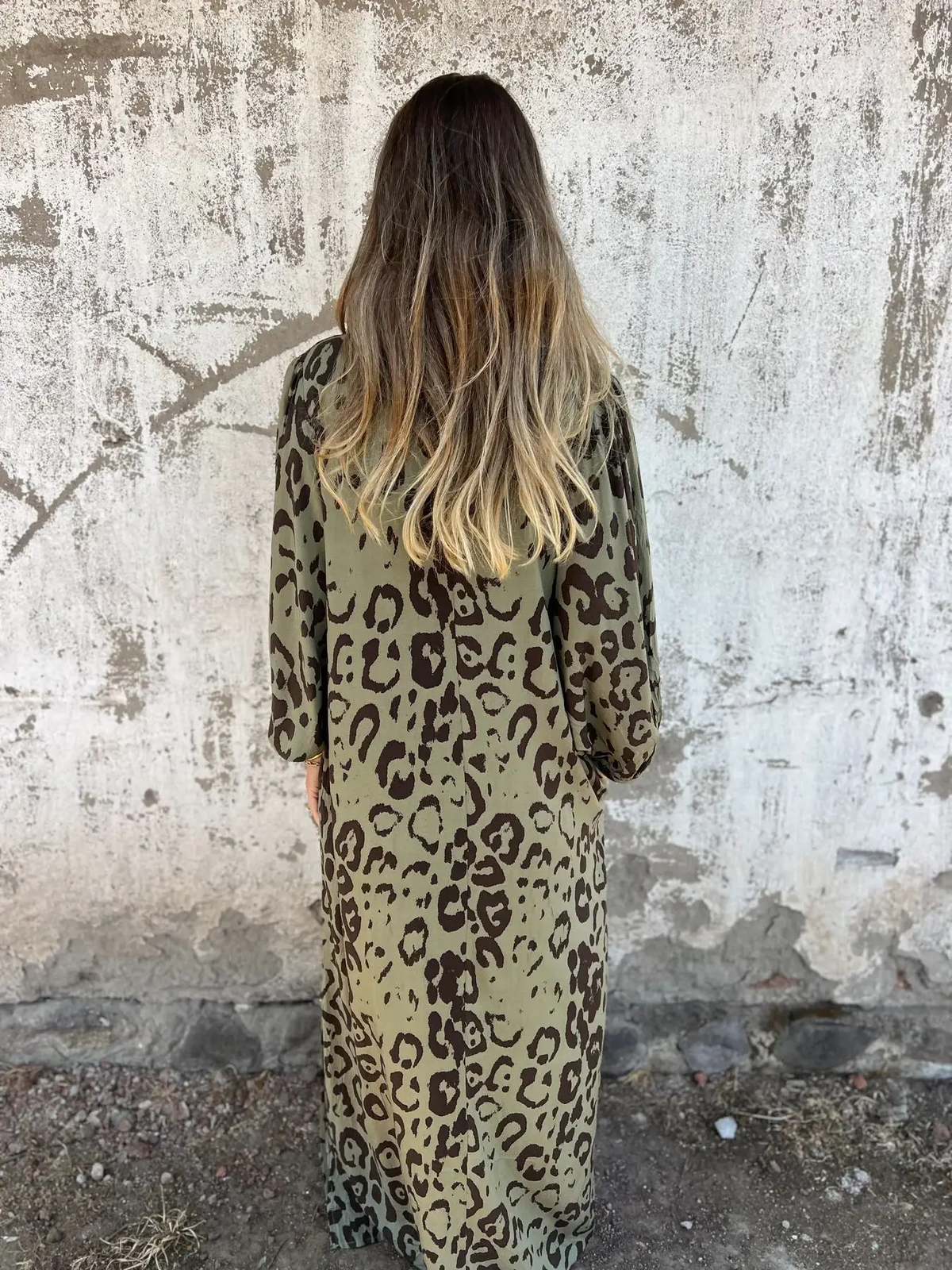 Savannah | Summer dress with leopard print