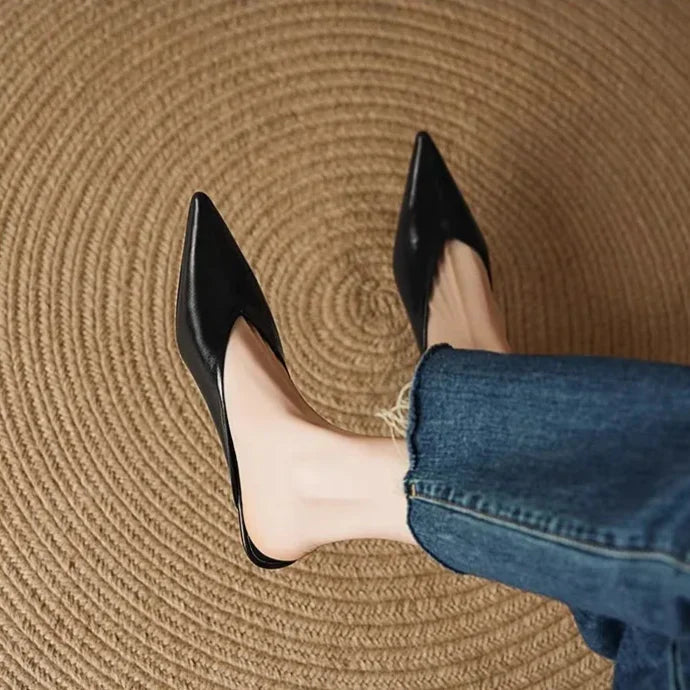 Eneva – Sophisticated Pointed Mules