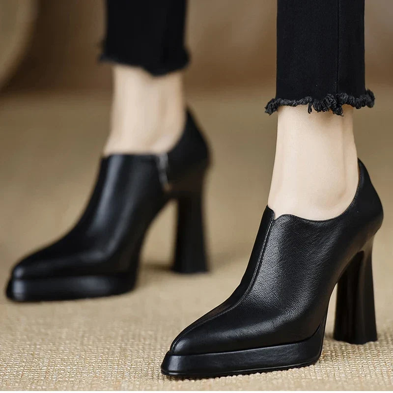 Anita | Platform Block Heels