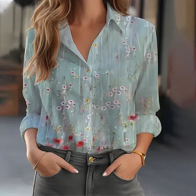 Saffron in Sage Floral