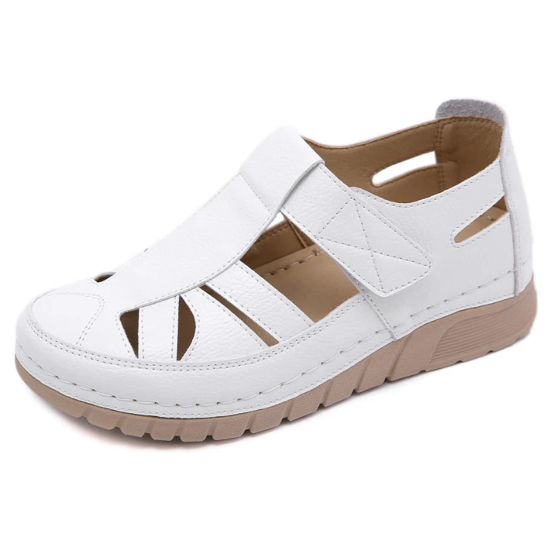 Lorelei Comfort Orthopaedic Sandals in White