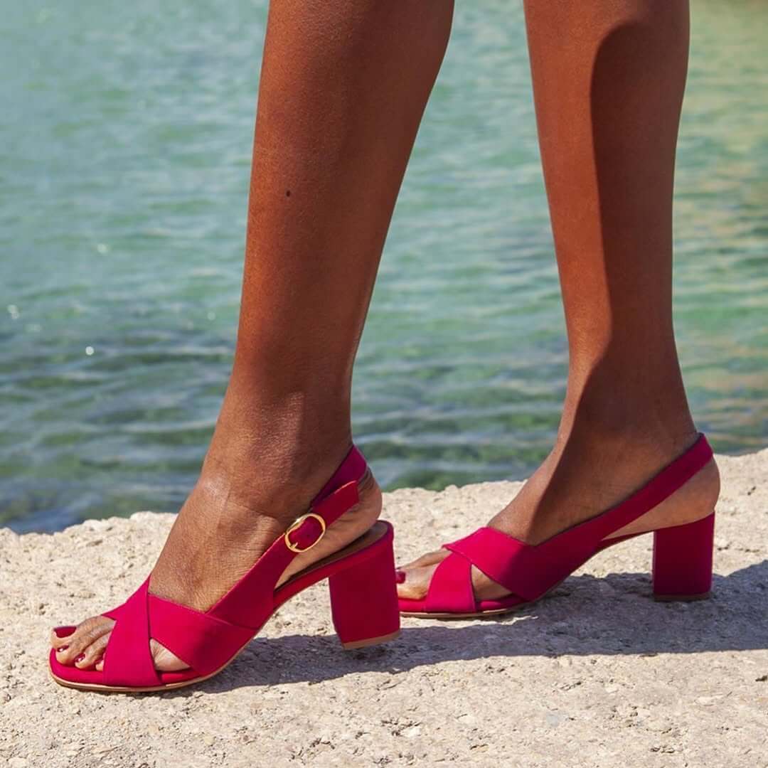 Heidi – Sky Blue Summer Sandals