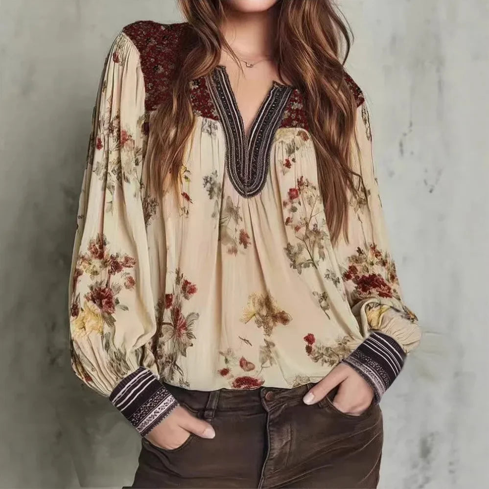 Romilly in Beige Floral