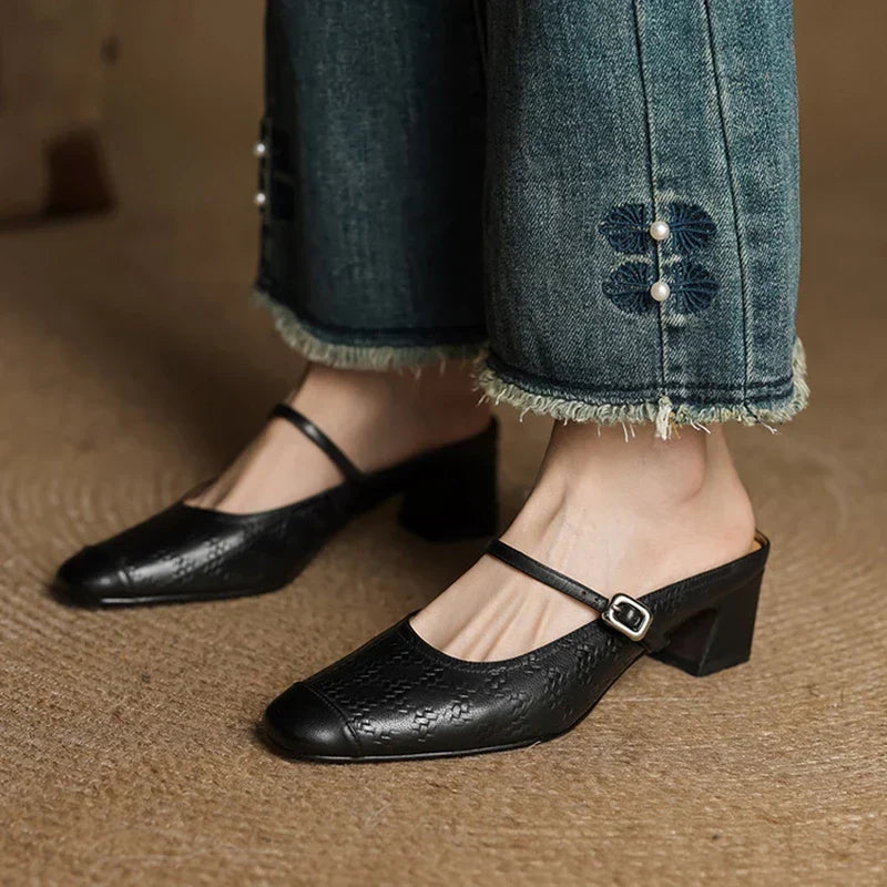 Berla – Elegant Heeled Mules