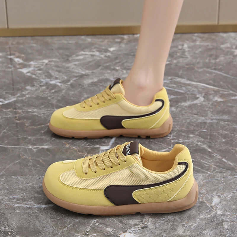 Ilse – Orthopaedic Wide Toe Retro Sneakers