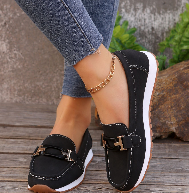 Emily - Orthopedic Connected Chain Loafers