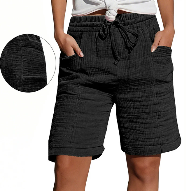 Anna | Comfortable Bermuda Shorts with Elastic Waistband