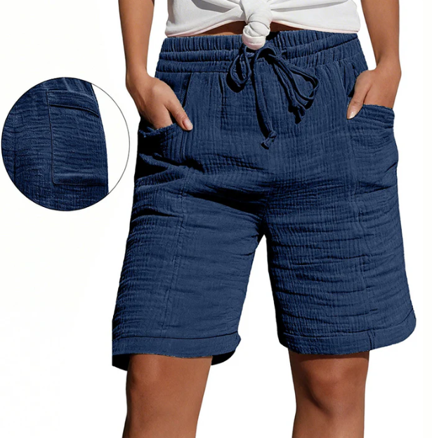 Anna | Comfortable Bermuda Shorts with Elastic Waistband