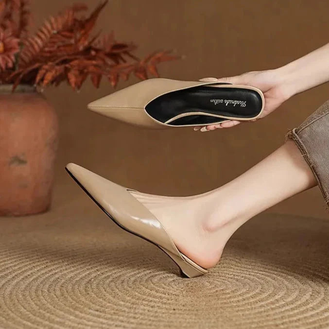 Eneva – Sophisticated Pointed Mules