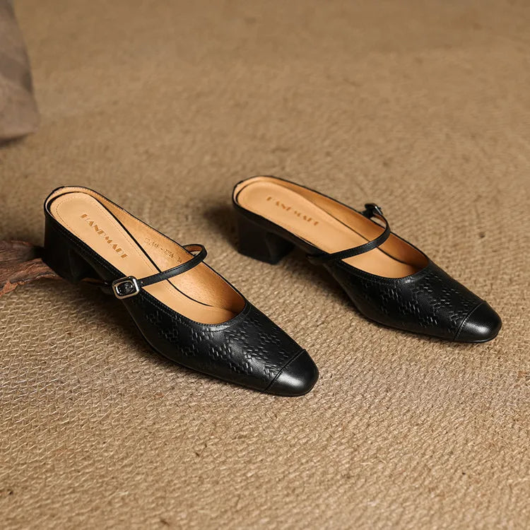 Berla – Elegant Heeled Mules