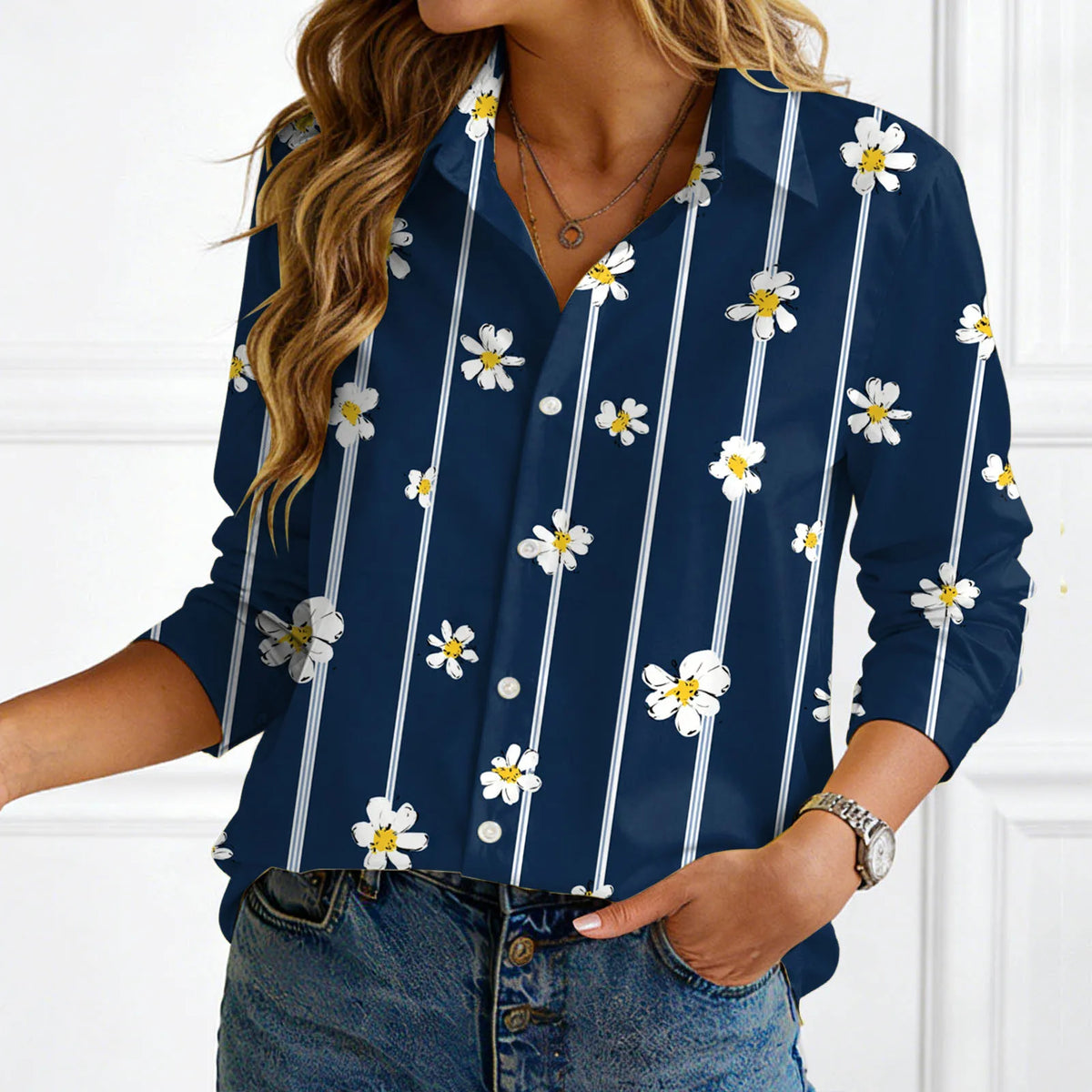 Paloma in Navy Floral