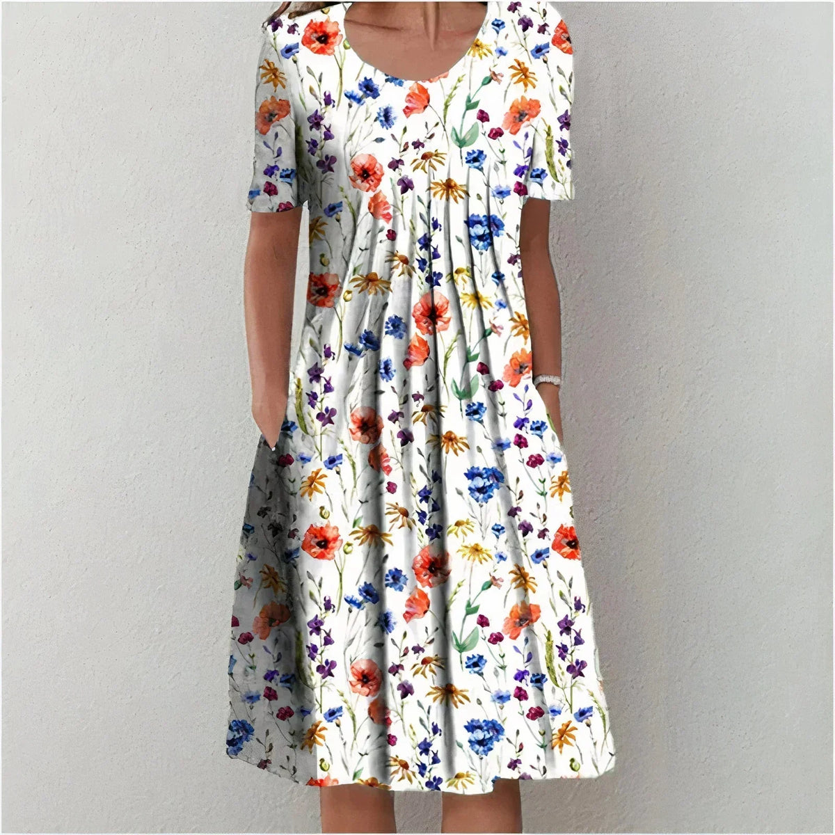 Matilda | Casual trendy floral dress