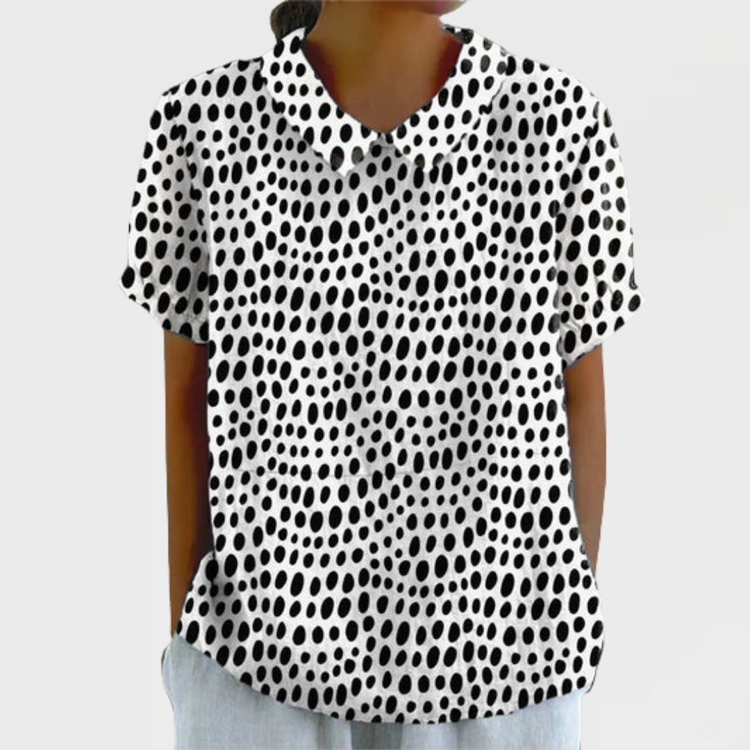 Lily | Polka Dot Print Shirt