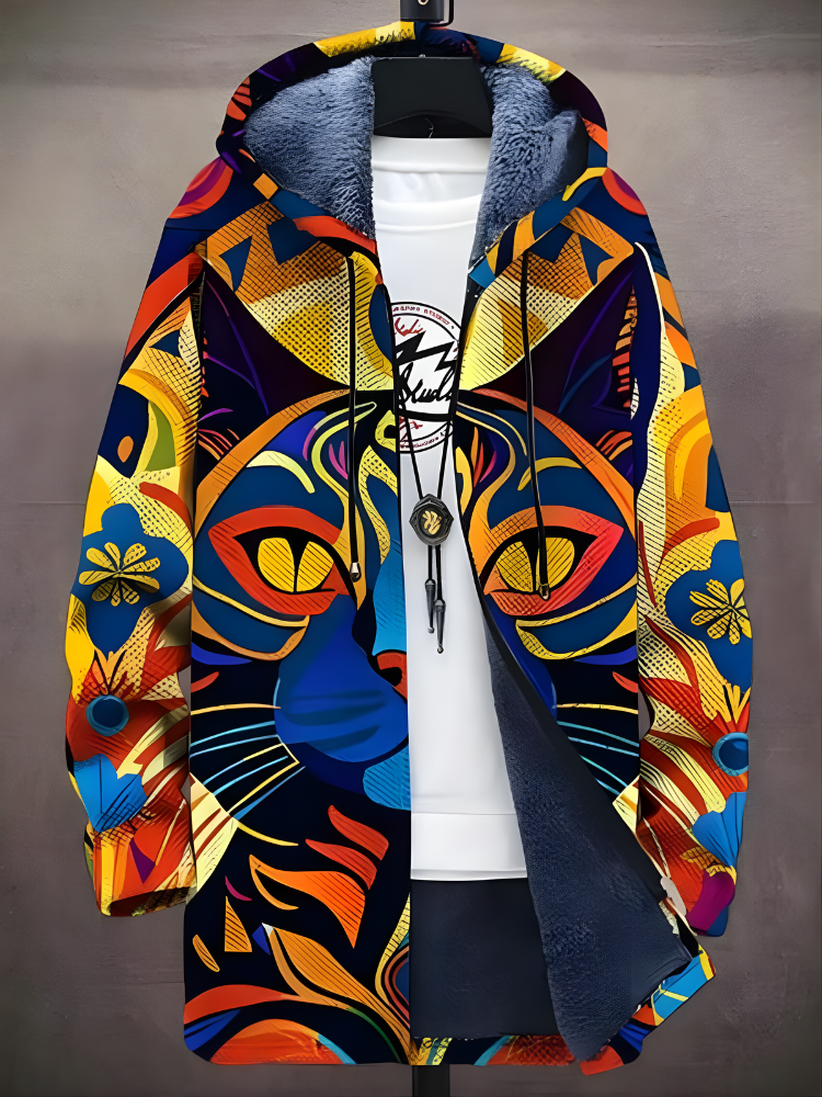 Quinn™ - Luxurious Art-Inspired Zip-Up Hoodie