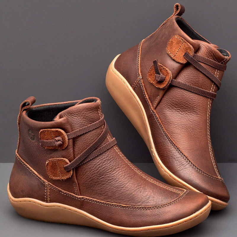 Tiana™ | Soft Ortho Vegan Leather Boots