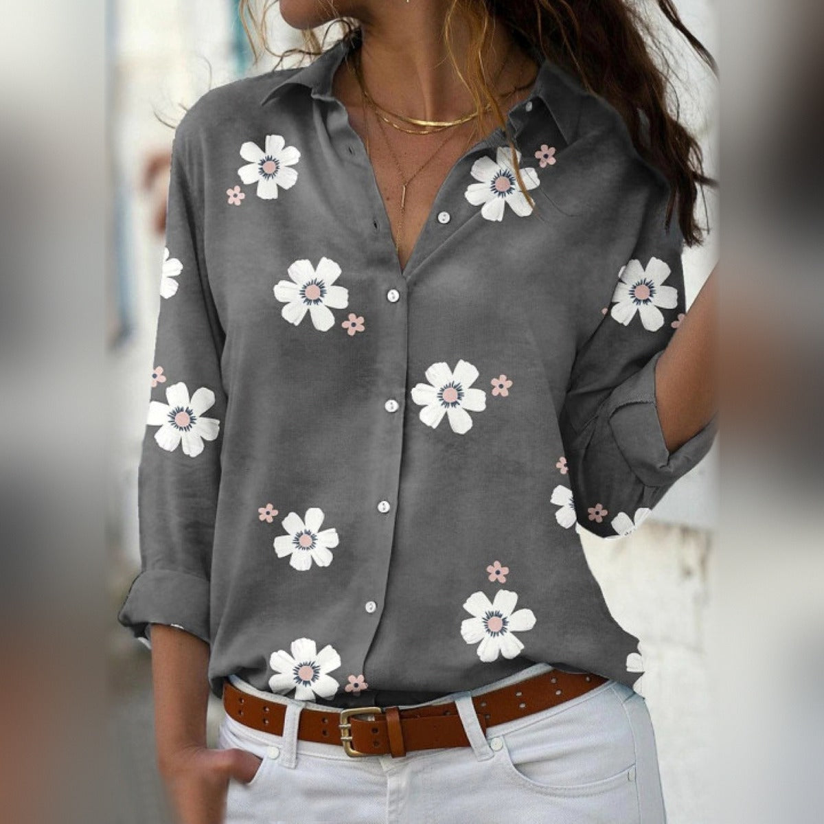 Anouk in Grey Daisy