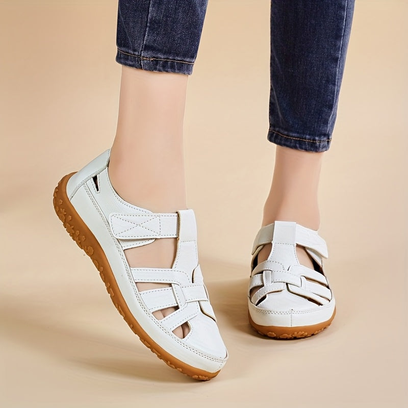 Phyllis – Orthopaedic Woven Strap Comfort Sandals