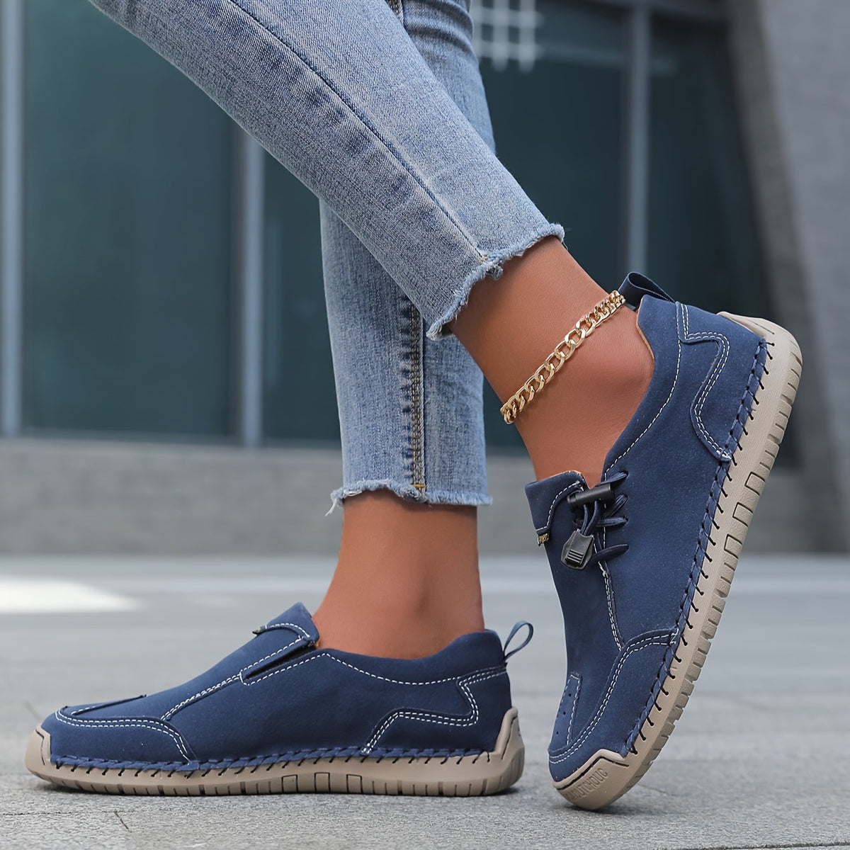 Polly – Orthopaedic Toggle-Lace Slip-On Shoes