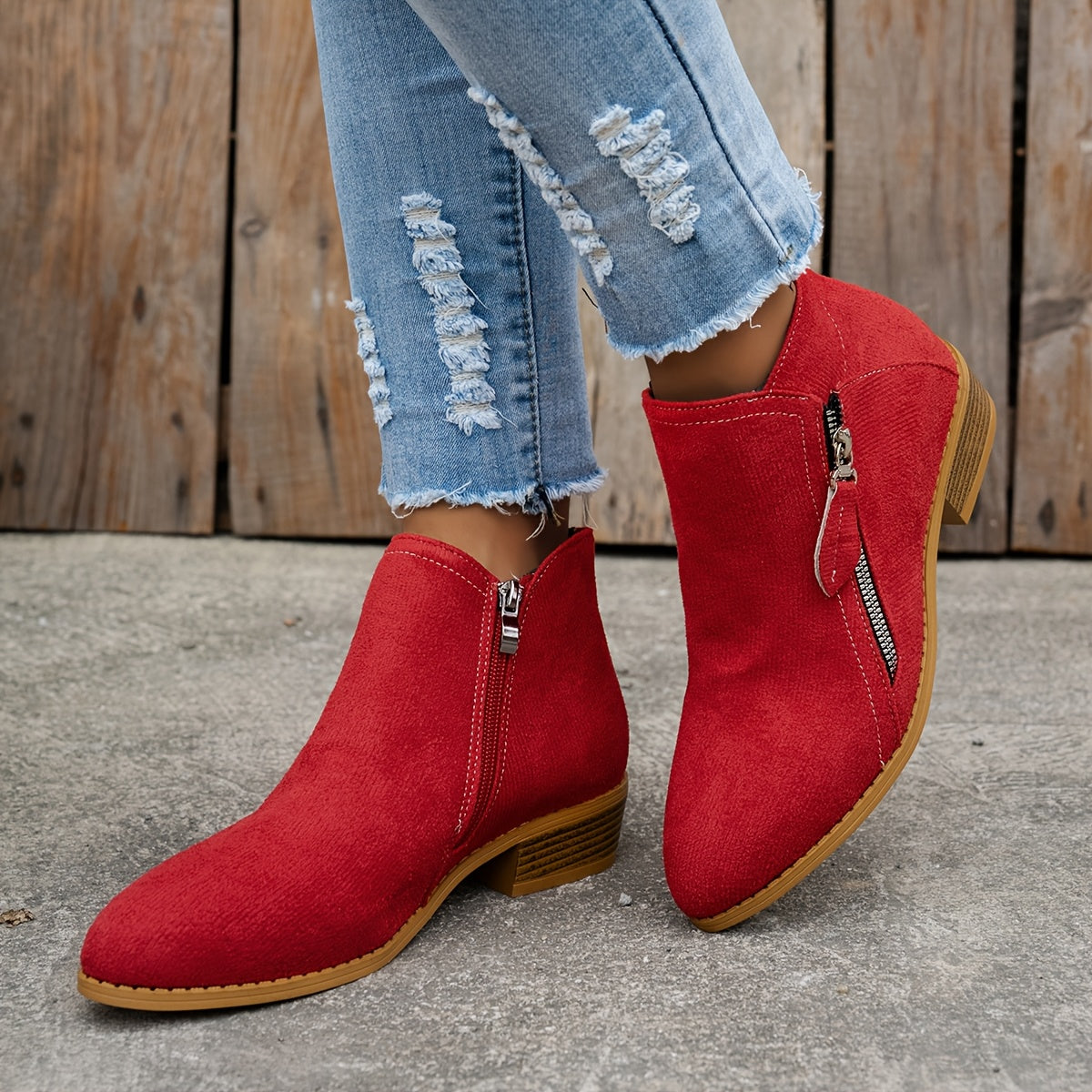Susannah – Orthopaedic Side-Zip Ankle Boots
