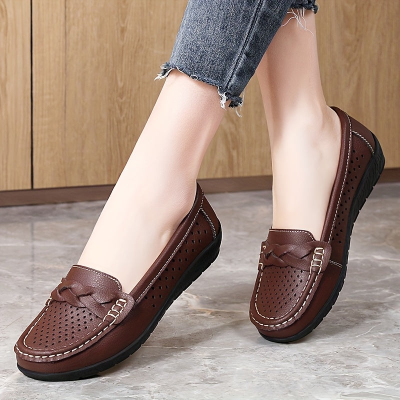 Iona Perforated Comfort Loafers