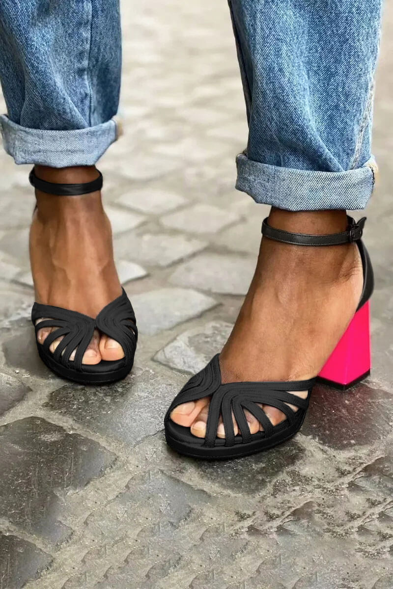 Bicolored | All-Day Comfort Heels