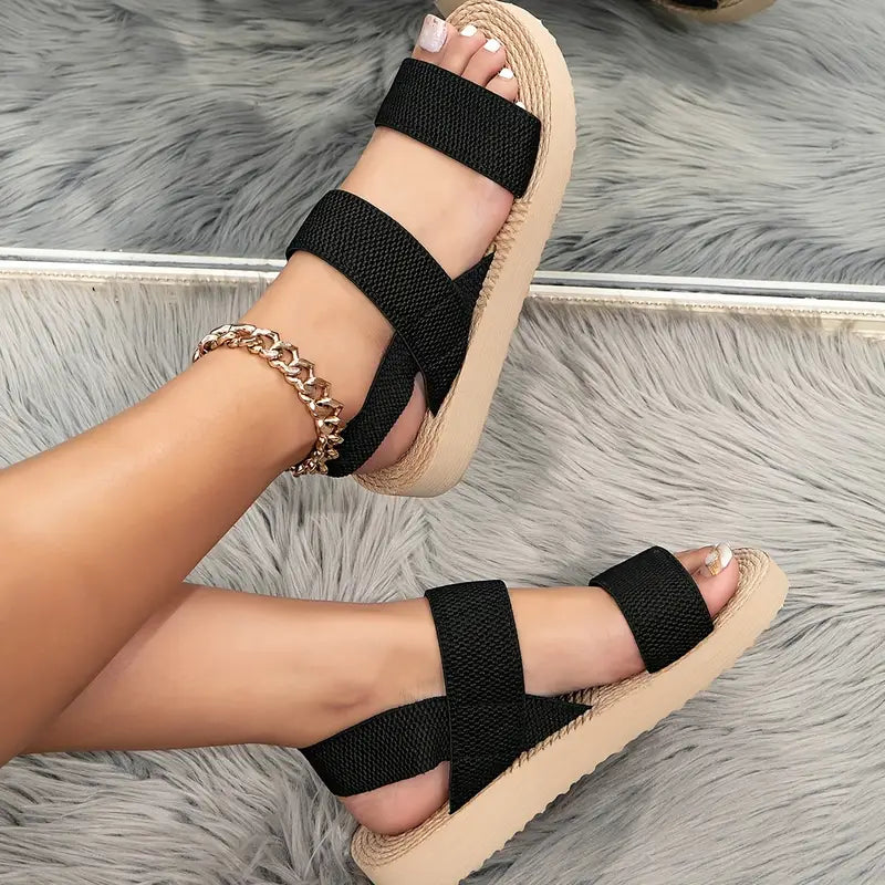 Elodie™ | Flexible platform sandals