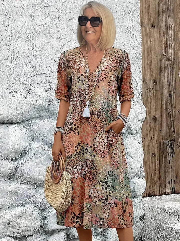 Talia | Vibrant summer dress
