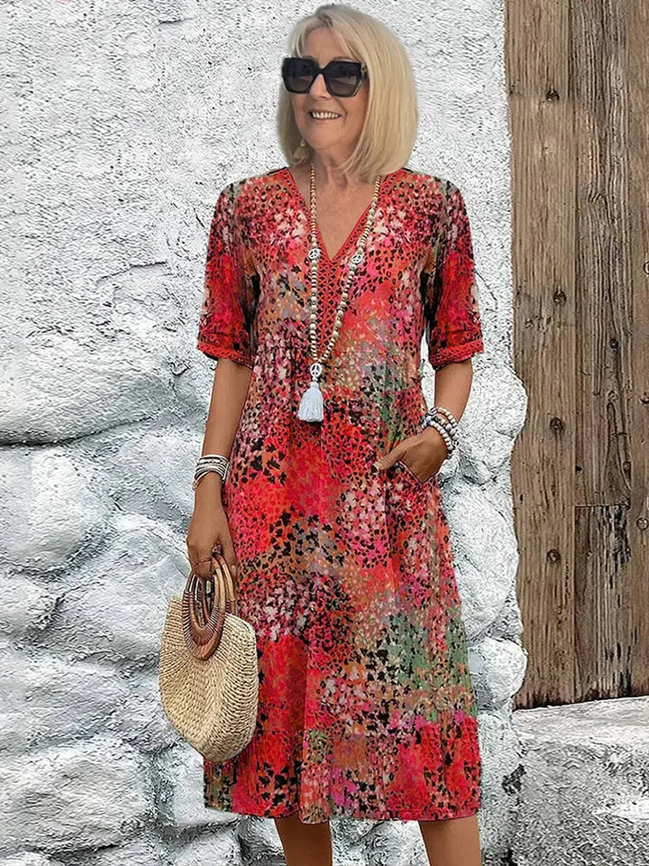 Talia | Vibrant summer dress