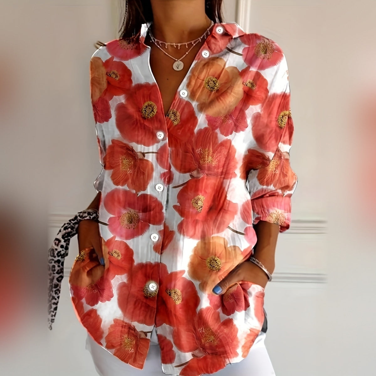 Dulcie in Red Poppy