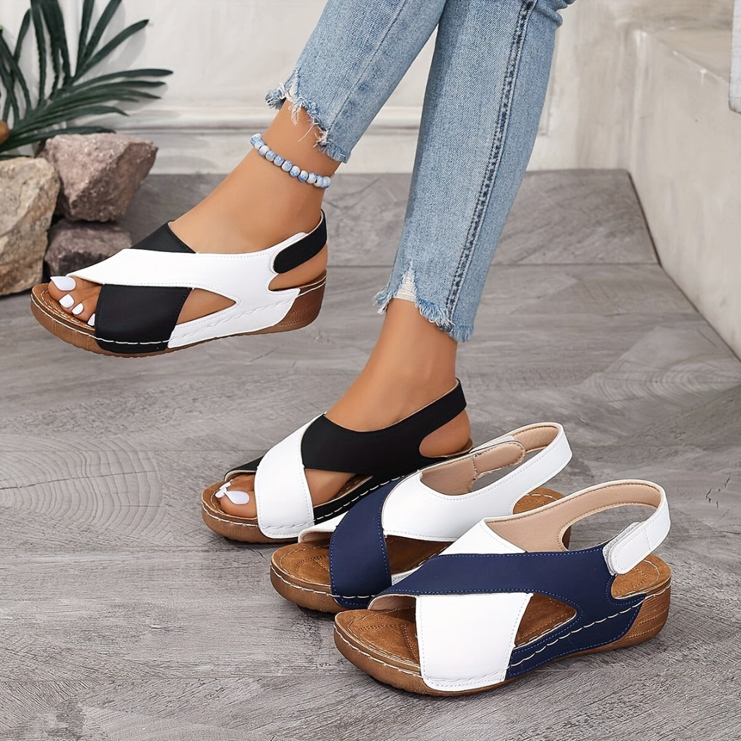 Milena | Cushioned Open-Toe Comfortable Orthopedic Sandals