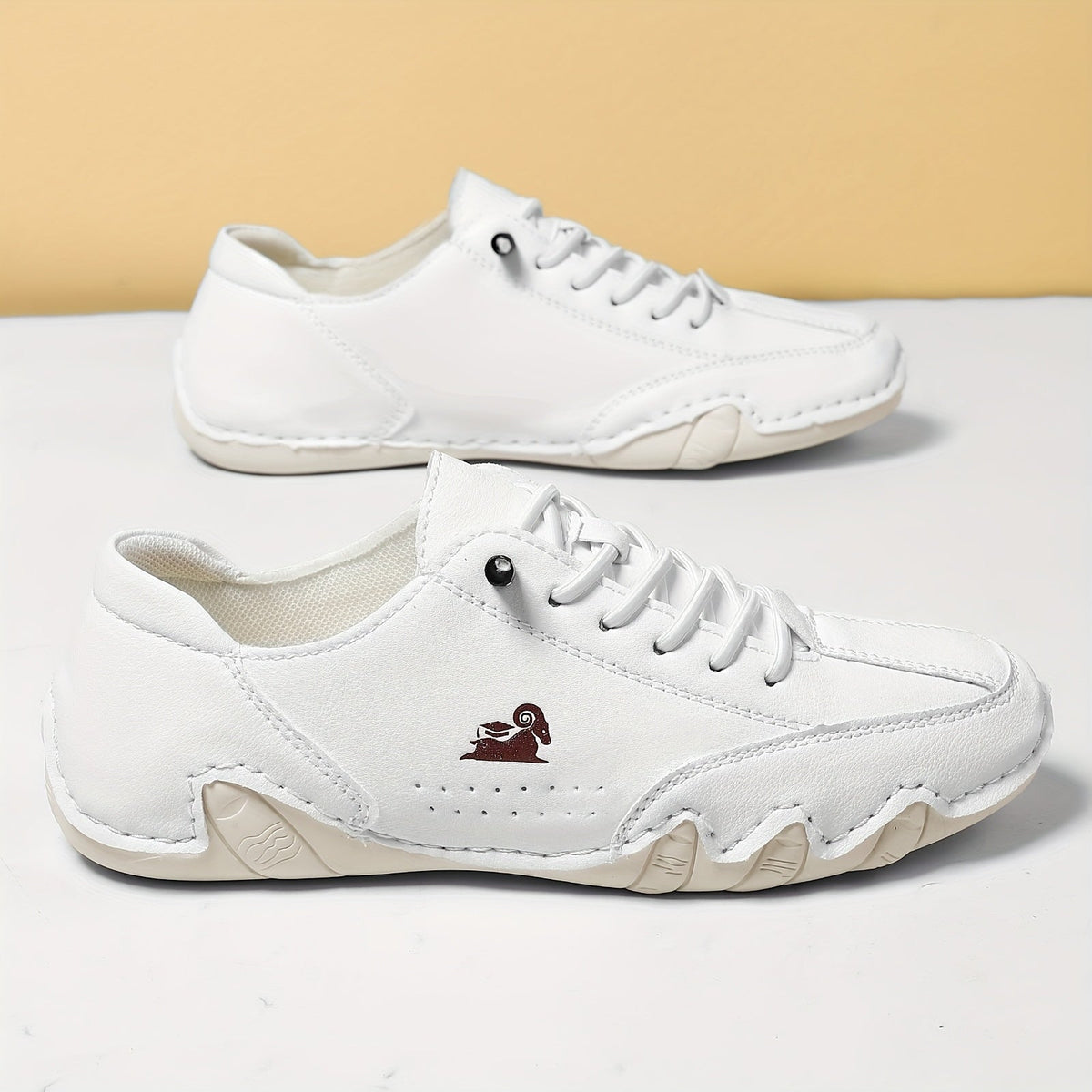 Miranda – Orthopaedic Wave-Sole Lace-Up Sneakers