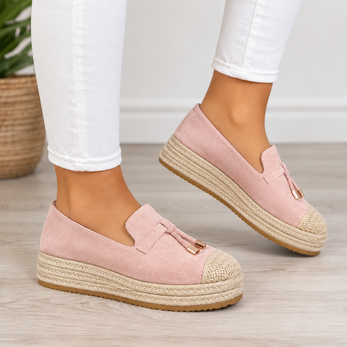 Elsie Orthopedic Comfort Wedges - Pink