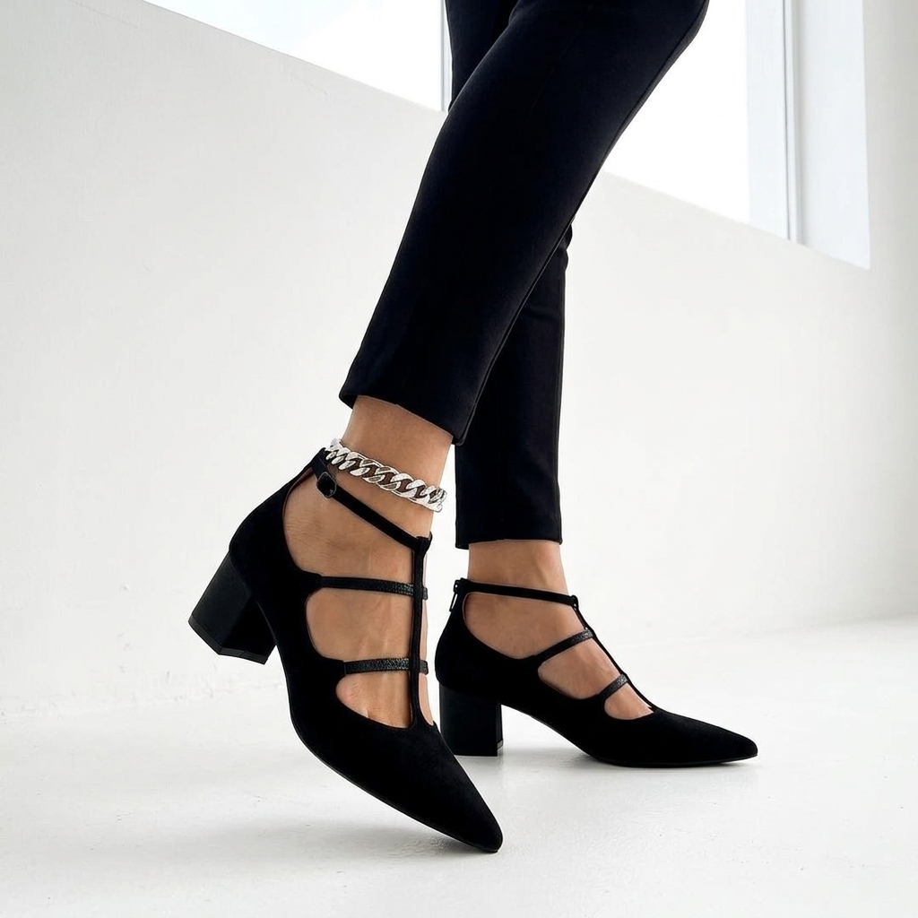 Nadia | Elegant Heel with Straps