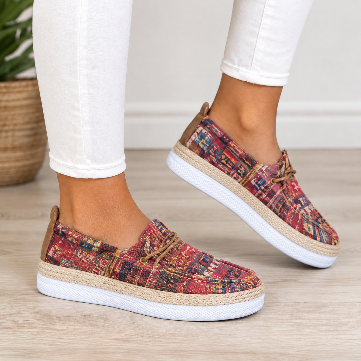 Kendra™ | Orthopedic Comfort Loafers - Red