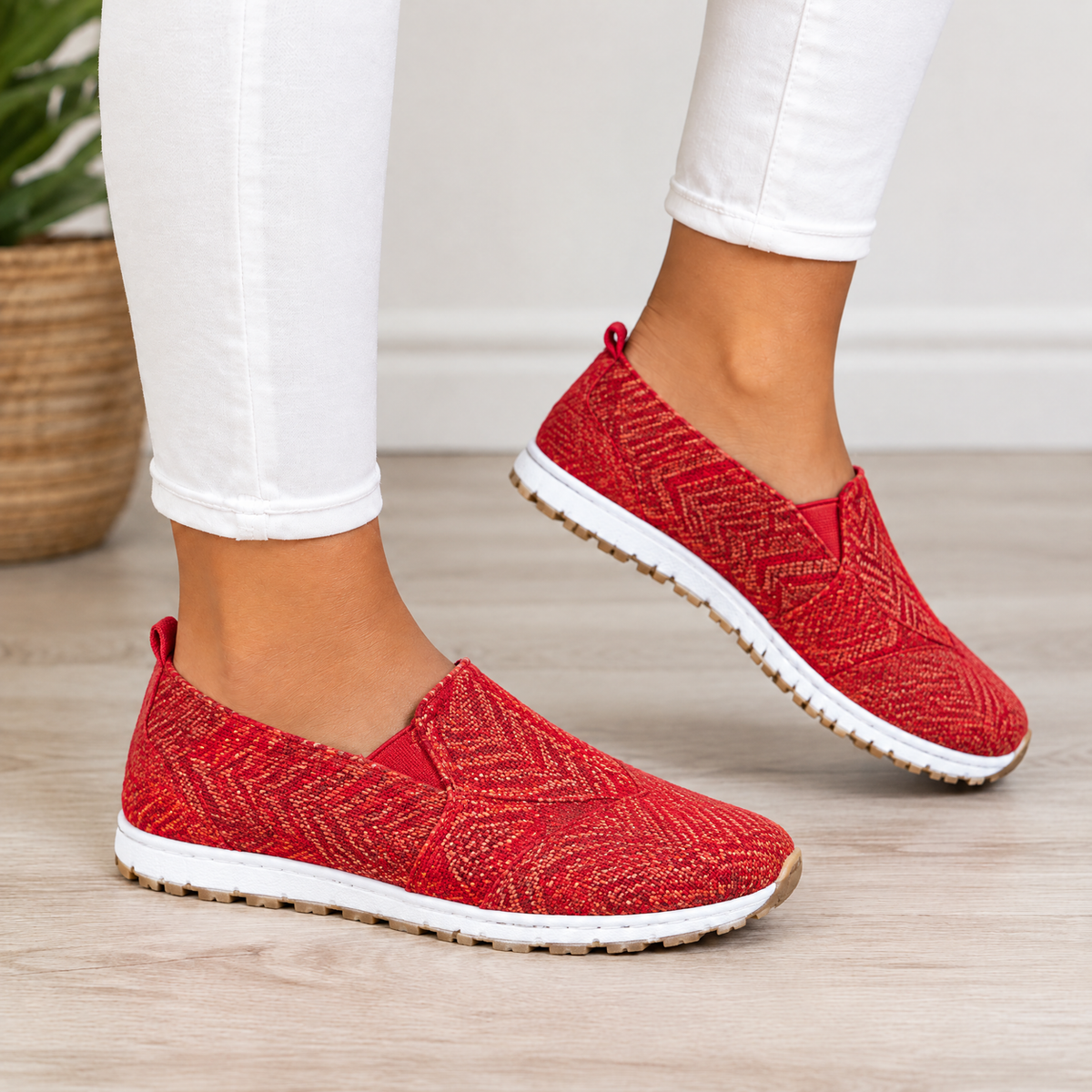 Mabel™ | Orthopedic Comfort Loafers - Red