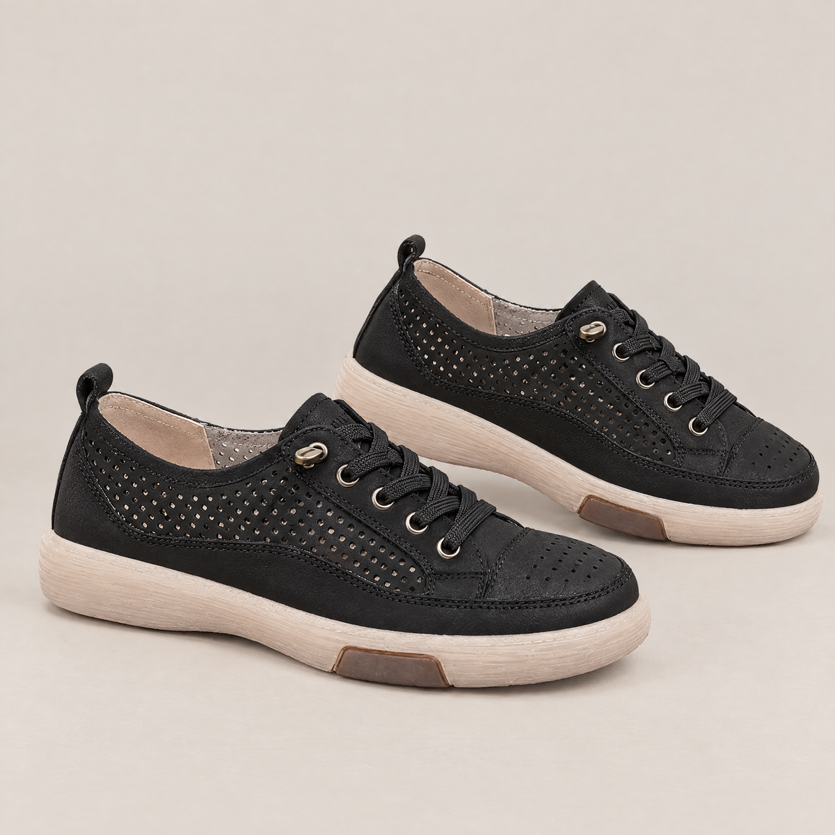 Freya™ | Orthopedic Comfort Loafers - 967-1 Black Cutout