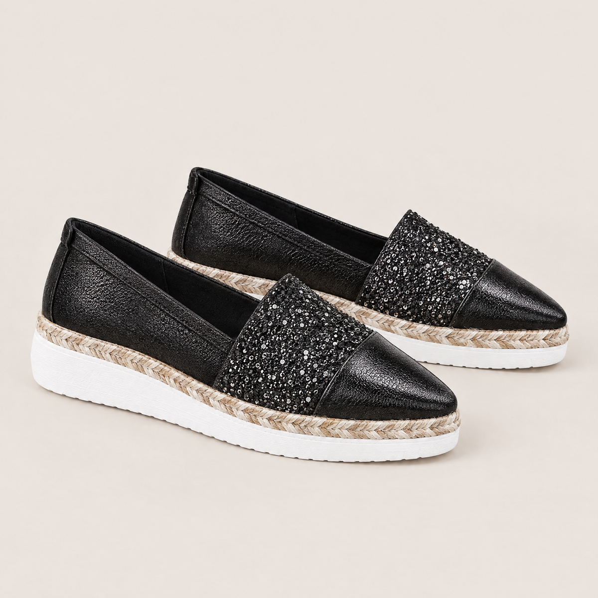 Gwen™ | Orthopedic Comfort Wedges - Black