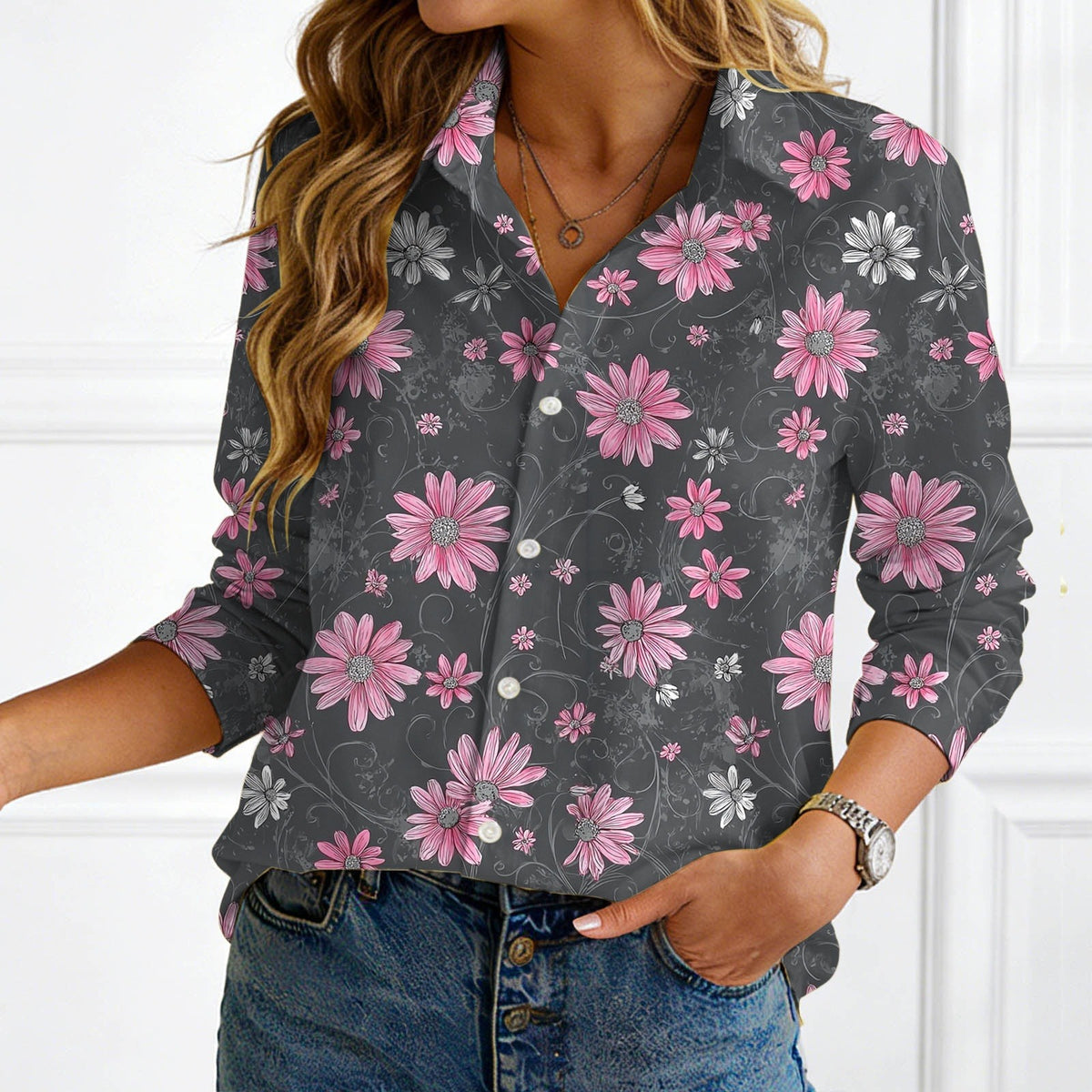 Hyacinth in Grey Daisy