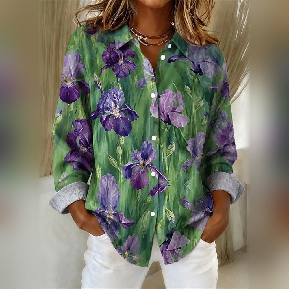 Ianthe in Green Iris